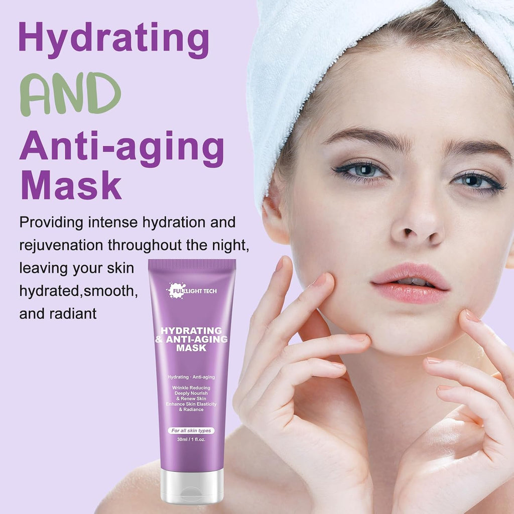 Skin Care Set,6 Pcs Anti-aging Skincare w/Korean Retinol,Hydrate, Moisturize Self Care Facial Skin Care Routine Kit Women Teen Girls Travel Skincare Gift Set,Valentines Birthday Gift for Women Her Mom