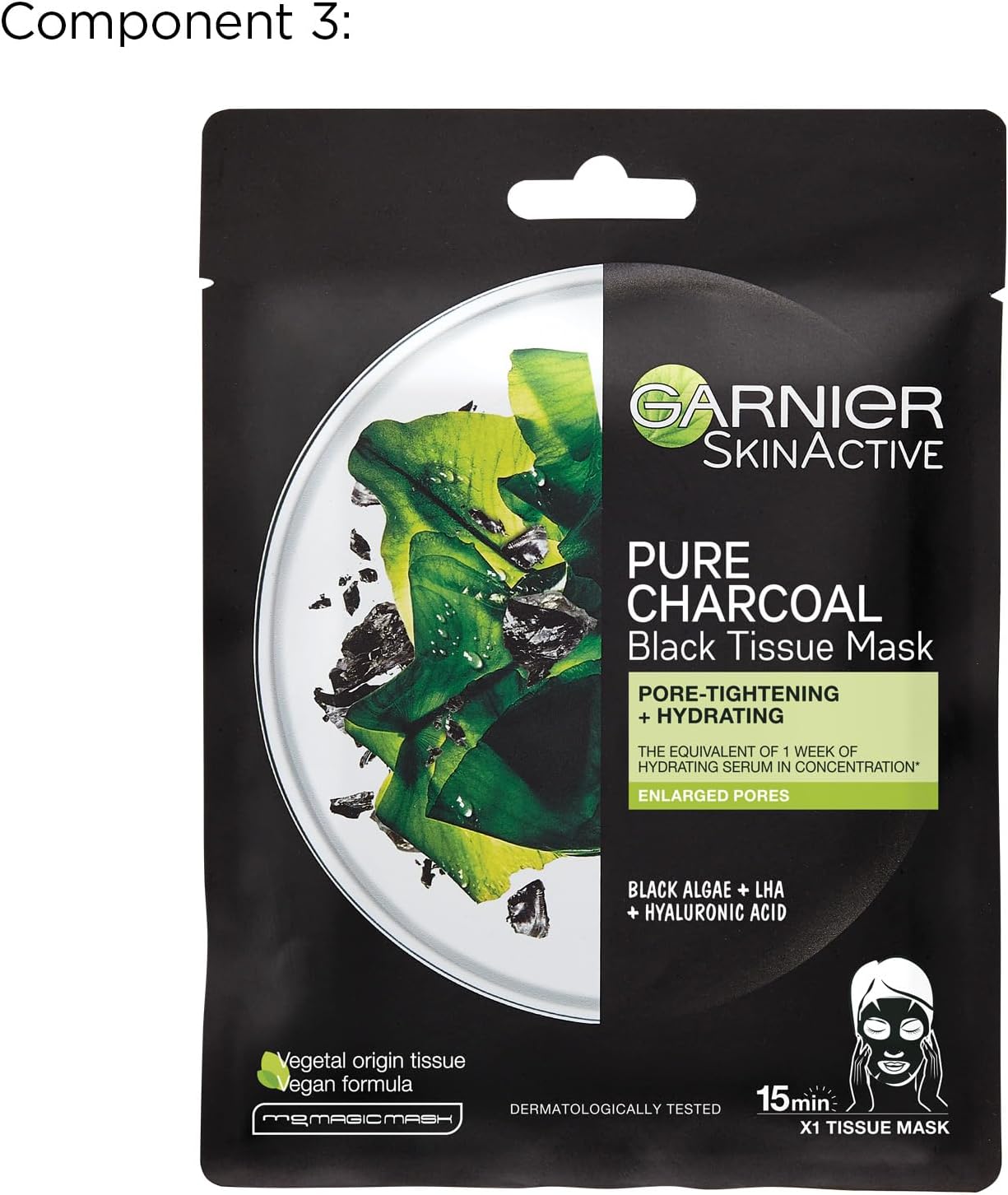 Garnier SkinActive Tissue Masks Bundle - 5 Piece Bundle Set