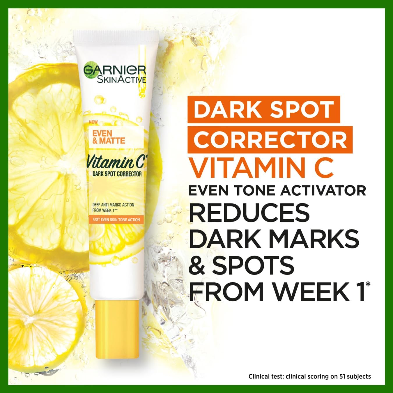 Garnier Even and Matte Vitamin C Booster Serum and Dark Spot Bundle 2-Piece Set