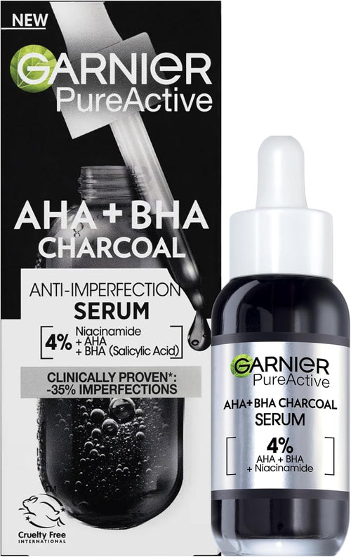Garnier Charcoal Serum Regime Bundle Set 3 piece